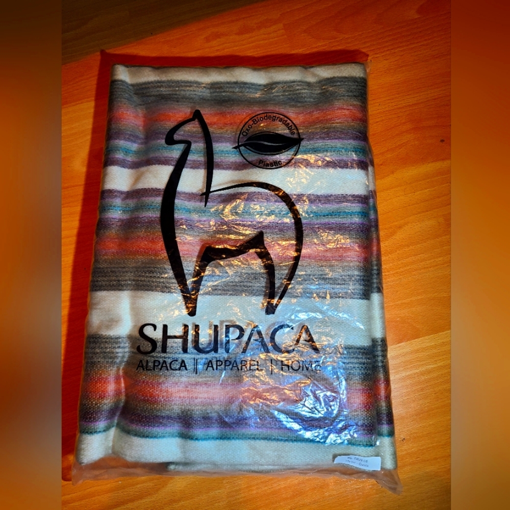 New Shupaca Alpaca Throw Blanket